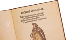 Jost Amman: Frauentrachtenbuch – Insel-Verlag Anton Kippenberger – Forschungsbibliothek Gotha (Erfurt, Germany)