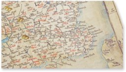 King Henry's Map of the British Isles – B.L. Cotton MS Augustus I.i.9 – British Library (London, United Kingdom) Facsimile Edition