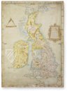 King Henry's Map of the British Isles – The Folio Society – B.L. Cotton MS Augustus I.i.9 – British Library (London, United Kingdom)