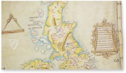 King Henry's Map of the British Isles – The Folio Society – B.L. Cotton MS Augustus I.i.9 – British Library (London, United Kingdom)