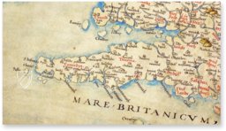 King Henry's Map of the British Isles – The Folio Society – B.L. Cotton MS Augustus I.i.9 – British Library (London, United Kingdom)