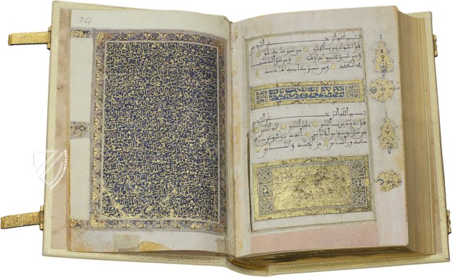Koran of Muley Zaidan – Testimonio Compañía Editorial – MS Árabe 1340 – Real Biblioteca del Monasterio de San Lorenzo de El Escorial (San Lorenzo de El Escorial, Spain)
