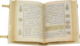 Koran of Muley Zaidan – Testimonio Compañía Editorial – MS Árabe 1340 – Real Biblioteca del Monasterio de San Lorenzo de El Escorial (San Lorenzo de El Escorial, Spain)