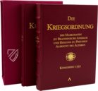 Kriegsordnung des Markgrafen zu Brandenburg Ansbach und Herzog zu Preußen Albrecht des Älteren