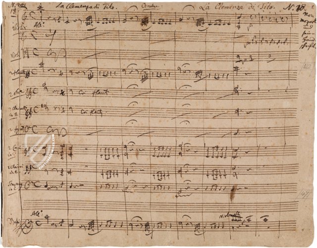 La Clemenza di Tito K. 621 – Bärenreiter-Verlag – Staatsbibliothek Preussischer Kulturbesitz (Berlin, Germany) / Biblioteka Jagiellońska (Cracow, Poland)