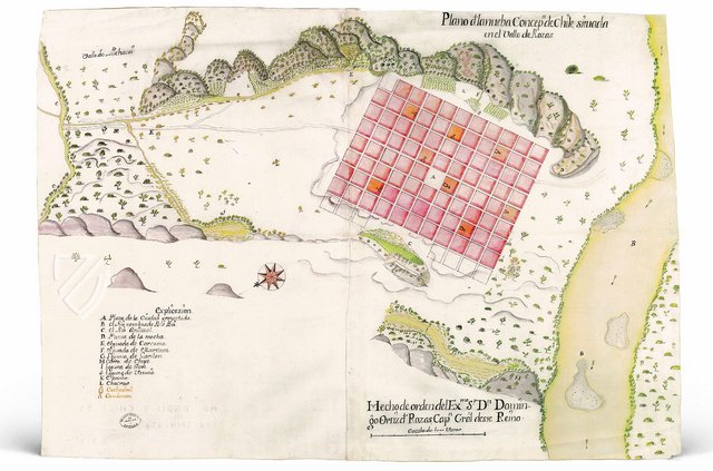 Landscapes and Urbanism of Colonial Chile – Testimonio Compañía Editorial – Sección de Mapas y Planos, Serie de Perú y Chile – Archivo General de Indias (Seville, Spain)