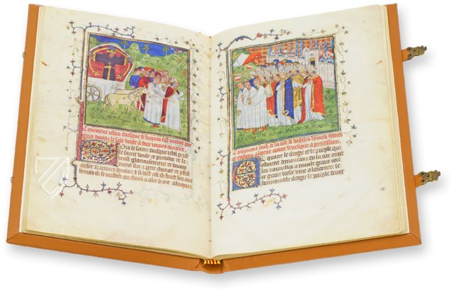 Legende de Saint Voult de Lucques – CM Editores – Pal. lat. 1988 – Biblioteca Apostolica Vaticana (Vatican City, Vatican City State)