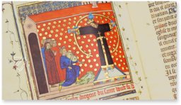 Legende de Saint Voult de Lucques – CM Editores – Pal. lat. 1988 – Biblioteca Apostolica Vaticana (Vatican City, Vatican City State)