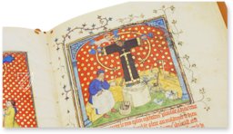 Legende de Saint Voult de Lucques – CM Editores – Pal. lat. 1988 – Biblioteca Apostolica Vaticana (Vatican City, Vatican City State)