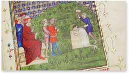 Legende de Saint Voult de Lucques – CM Editores – Pal. lat. 1988 – Biblioteca Apostolica Vaticana (Vatican City, Vatican City State)