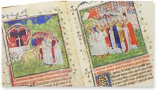 Legende de Saint Voult de Lucques – CM Editores – Pal. lat. 1988 – Biblioteca Apostolica Vaticana (Vatican City, Vatican City State)