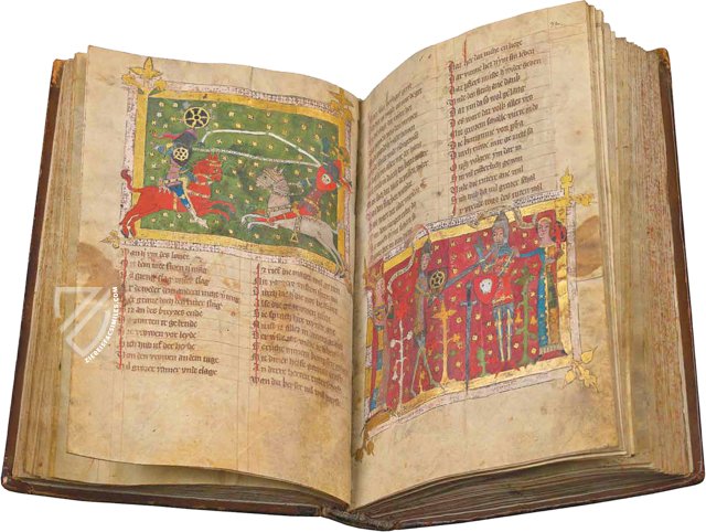 Leiden Wigalois – Quaternio Verlag Luzern – Bibliotheek der Rijksuniversiteit Leiden (Leiden, Netherlands)