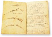 Leonardo da Vinci: Codex on the Flight of Birds – Collezione Apocrifa Da Vinci – Biblioteca Reale di Torino (Turin, Italy)