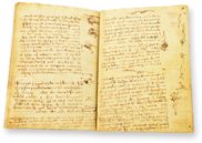 Leonardo da Vinci: Codex on the Flight of Birds – Collezione Apocrifa Da Vinci – Ms Varia 95 – Biblioteca Reale di Torino (Turin, Italy)