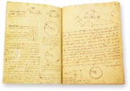 Leonardo da Vinci: Codex on the Flight of Birds – Collezione Apocrifa Da Vinci – Ms Varia 95 – Biblioteca Reale di Torino (Turin, Italy)