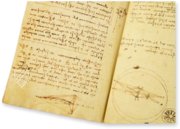 Leonardo da Vinci: Codex on the Flight of Birds – Collezione Apocrifa Da Vinci – Ms Varia 95 – Biblioteca Reale di Torino (Turin, Italy)