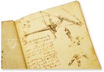 Leonardo da Vinci: Codex on the Flight of Birds – Collezione Apocrifa Da Vinci – Ms Varia 95 – Biblioteca Reale di Torino (Turin, Italy)