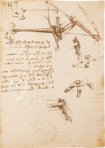 Leonardo da Vinci: Codex on the Flight of Birds – Giunti Editore – Ms Varia 95 – Biblioteca Reale di Torino (Turin, Italy)