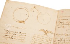 Leonardo da Vinci: Codex on the Flight of Birds – Giunti Editore – Ms Varia 95 – Biblioteca Reale di Torino (Turin, Italy)