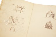 Leonardo da Vinci: Codex Trivulzianus – Giunti Editore – ms. 2162 – Archivio Storico Civico e Biblioteca Trivulziana del Castello Sforzesco (Milan, Italy)