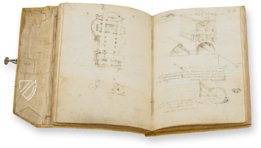 Leonardo da Vinci - Manuscripts of the Institut de France β Giunti Editore β Mss "A" to "M" β Institut de France (Paris, France) Leonardo da Vinci - Manuscripts of the Institut de France β Giunti Editore β Mss "A" to "M" β Institut de France (Paris, France)
