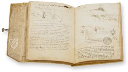 Leonardo da Vinci - Manuscripts of the Institut de France β Giunti Editore β Mss "A" to "M" β Institut de France (Paris, France) Leonardo da Vinci - Manuscripts of the Institut de France β Giunti Editore β Mss "A" to "M" β Institut de France (Paris, France)