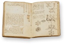 Leonardo da Vinci - Manuscripts of the Institut de France β Giunti Editore β Mss "A" to "M" β Institut de France (Paris, France) Leonardo da Vinci - Manuscripts of the Institut de France β Giunti Editore β Mss "A" to "M" β Institut de France (Paris, France)