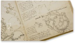 Leonardo da Vinci - Manuscripts of the Institut de France β Giunti Editore β Mss "A" to "M" β Institut de France (Paris, France) Leonardo da Vinci - Manuscripts of the Institut de France β Giunti Editore β Mss "A" to "M" β Institut de France (Paris, France)