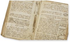 Leonardo da Vinci - Manuscripts of the Institut de France β Giunti Editore β Mss "A" to "M" β Institut de France (Paris, France) Leonardo da Vinci - Manuscripts of the Institut de France β Giunti Editore β Mss "A" to "M" β Institut de France (Paris, France)