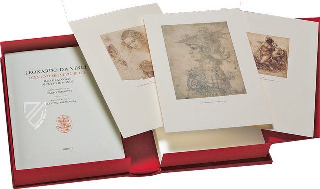 Leonardo da Vinci - The hundred most beautiful drawings from collections all over the world – Museums all over the world Facsimile Edition