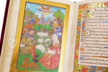 Liber Horarum Rothomagensis – CM Editores – Ms. 851 – Biblioteca de la Abadía de Montserrat (Montserrat, Spain)