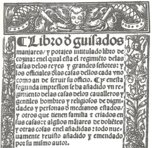 Libro de Guisados Manjares y Potajes Intitulado Libro de Cozina – Vicent Garcia Editores – R/12273 – Biblioteca Nacional de España (Madrid, Spain)