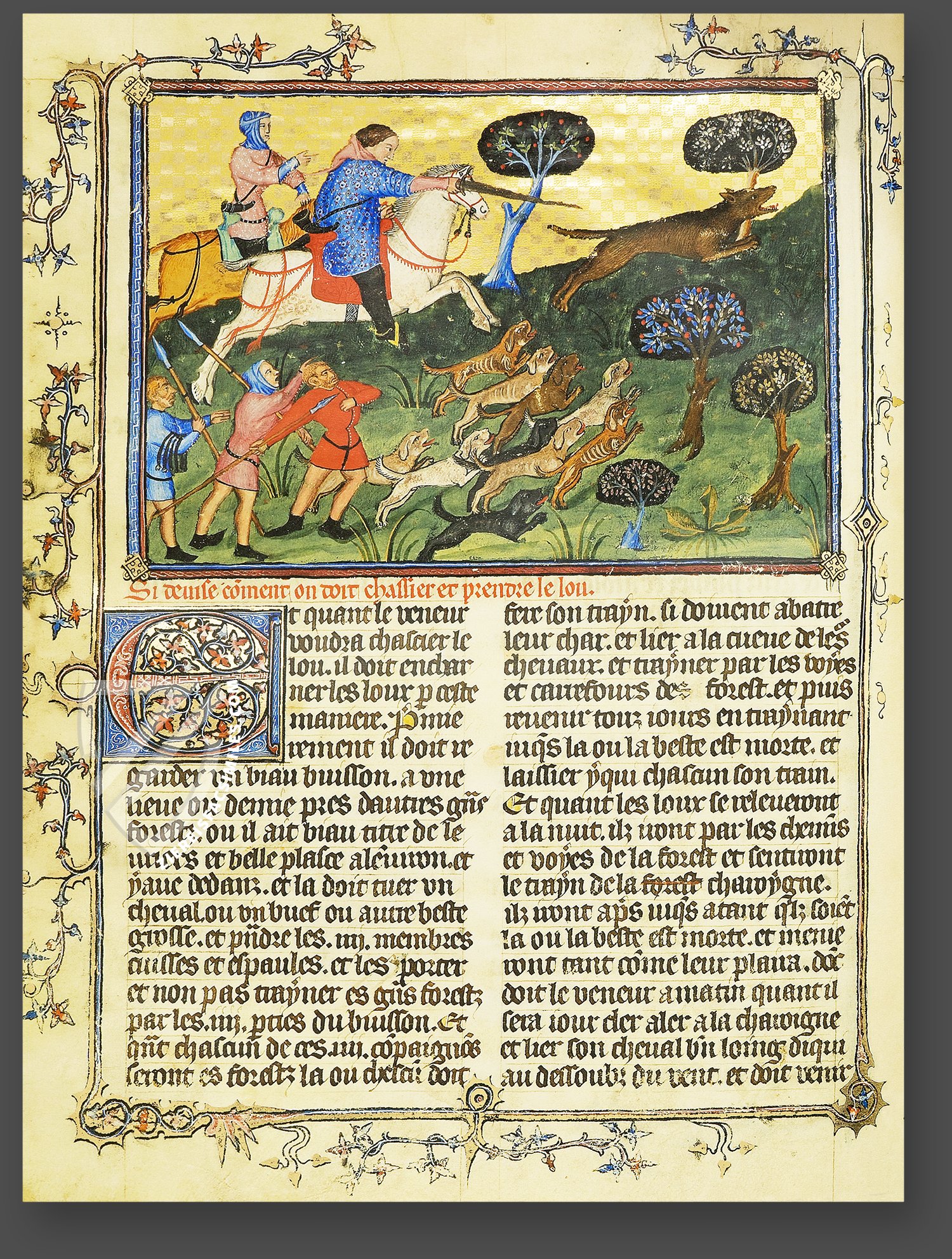 Gaston Phoebus, Livre de chasse (Book of Hunting), Facsimile Edition