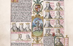 Libro de la Genealogia de los Reyes de Espana (Parchment Facsimile)