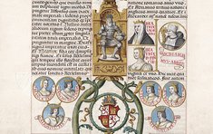 Libro de la Genealogia de los Reyes de Espana (Parchment Facsimile)
