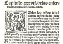 Libro del arte de las comadres o madrinas y del regimiento de las preñadas y paridas y de los niños – Vicent Garcia Editores – M.618.2c21d – Biblioteca de la Facultad de Medicina de la Universidad Complutense de Madrid (Madrid, Spain)