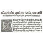 Libro del arte de las comadres o madrinas y del regimiento de las preñadas y paridas y de los niños – Vicent Garcia Editores – M.618.2c21d – Biblioteca de la Facultad de Medicina de la Universidad Complutense de Madrid (Madrid, Spain)