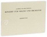 Ludwig van Beethoven - Violin Concerto in D-Dur, op. 61 – Akademische Druck- u. Verlagsanstalt (ADEVA) – Mus. Hs. 17.538 – Österreichische Nationalbibliothek (Vienna, Austria)