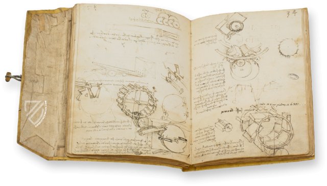 Manuscripts of the Institut de France – Collezione Apocrifa Da Vinci – Mss "A" to "M" – Institut de France (Paris, France)