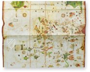 Map of Juan de la Cosa – Testimonio Compañía Editorial – MN 257 – Museo Naval de Madrid (Madrid, Spain)