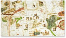 Map of Juan de la Cosa – Testimonio Compañía Editorial – MN 257 – Museo Naval de Madrid (Madrid, Spain)