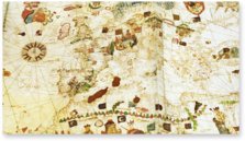 Map of Juan de la Cosa – Testimonio Compañía Editorial – MN 257 – Museo Naval de Madrid (Madrid, Spain)