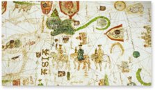 Map of Juan de la Cosa – Testimonio Compañía Editorial – MN 257 – Museo Naval de Madrid (Madrid, Spain)