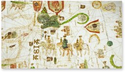 Map of Juan de la Cosa – Testimonio Compañía Editorial – MN 257 – Museo Naval de Madrid (Madrid, Spain)