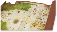 Map of Juan de la Cosa – Testimonio Compañía Editorial – MN 257 – Museo Naval (Madrid, Spain)