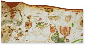 Map of Juan de la Cosa – Testimonio Compañía Editorial – MN 257 – Museo Naval (Madrid, Spain)