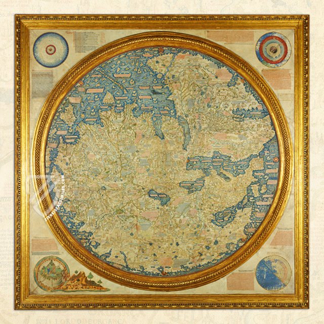 Mappa Mundi by Fra Mauro – Biblioteca Nazionale Marciana (Venice, Italy) Facsimile Edition