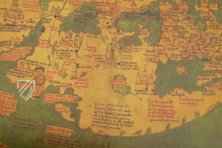 Mappa Mundi of Andreas Walsperger – Belser Verlag – Pal. lat. 1362 B – Biblioteca Apostolica Vaticana (Vatican City, State of the Vatican City)