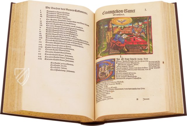 Martin Luther - The 1534 Bible – Taschen Verlag – Cl I: 58 (b) und (c)  – Herzogin Anna Amalia Bibliothek (Weimar, Germany)