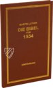 Martin Luther - The 1534 Bible – Taschen Verlag – Cl I: 58 (b) und (c)  – Herzogin Anna Amalia Bibliothek (Weimar, Germany)